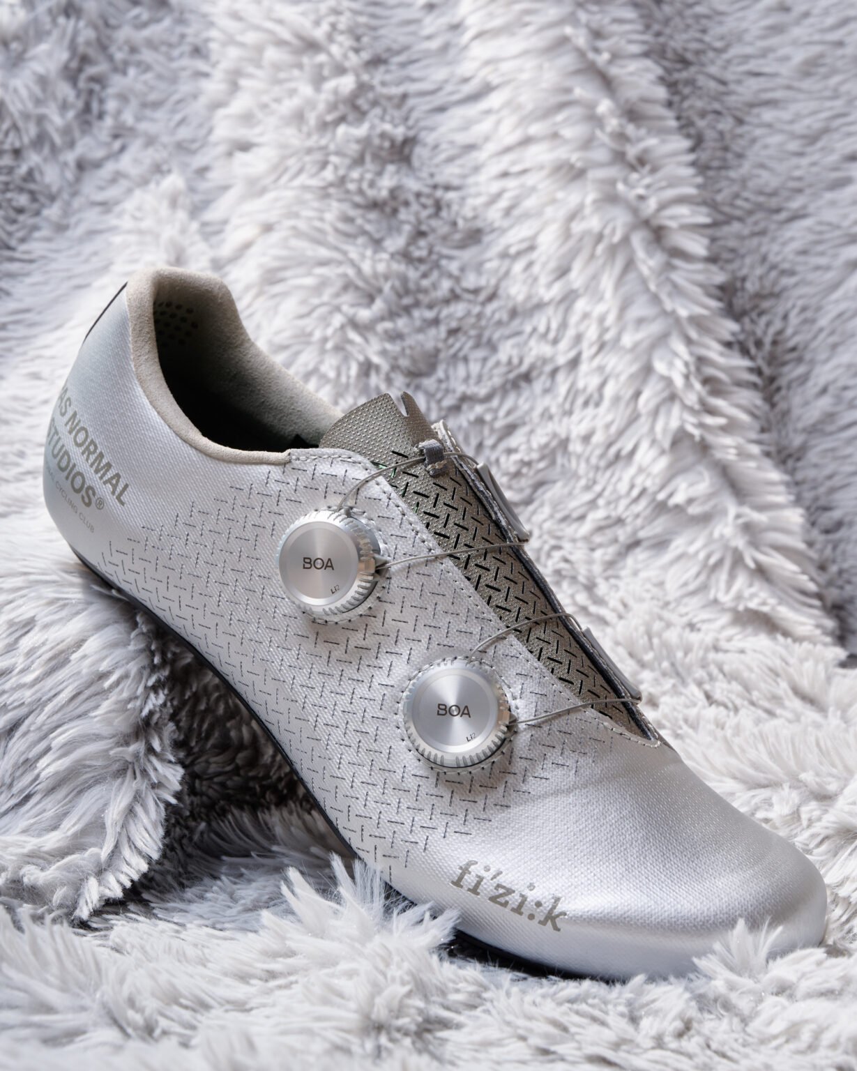 Pas Normal Studios x Fizik Mechanism Road Shoe photographed by Chloe Spritz